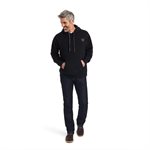 MENS LOGO BLACK ARIAT HOODIE