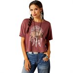 T SHIRT FEM ARIAT BUFFALO TERR GINGER