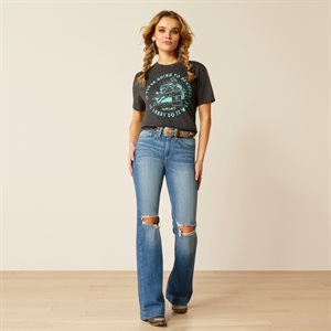 LADIES BARREL BEAUTY T SHIRT ARIAT