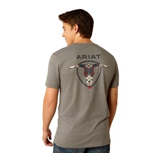 T SHIRT HOM ARIAT LONGHORN