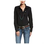 CHEMISE FEMME NOIR ARIAT