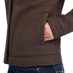 MANTEAU FEMME ARIAT SOFTSHELL BRAZIL NUT