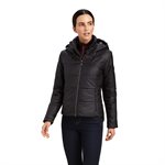 LADIES BALCK INS ARIAT JACKET