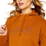 Hoodie Ariat femme pecan