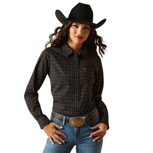 Ariat kirby shirt black geo