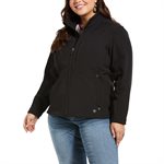 MANTEAU FEMME REAL SOFT SHELL NOIR ARIAT