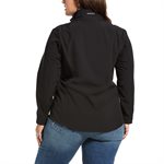 MANTEAU FEMME REAL SOFT SHELL NOIR ARIAT