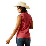 FEM LAGUNA TANK GARNET ROSE ARIAT