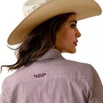 CHEMISE FEMME M / L PTRL / WHITE STRIPE ARIAT