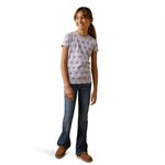 T SHIRT ARIAT YOUTH SO LOVE HEATHER GREY