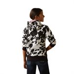 Hoodie Ariat fillette vache Holstein