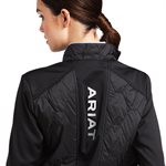 WOMENS FUSION INS JACKET BLACK ARIAT