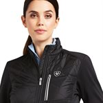 WOMENS FUSION INS JACKET BLACK ARIAT