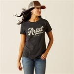 T SHIRT FEMME BOOT SCRIPT ARIAT