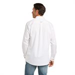 MENS L / S WHITE ARIAT SHIRT