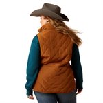 WOMENS DILON CHIMAYO CHESTNUT ARIAT VEST