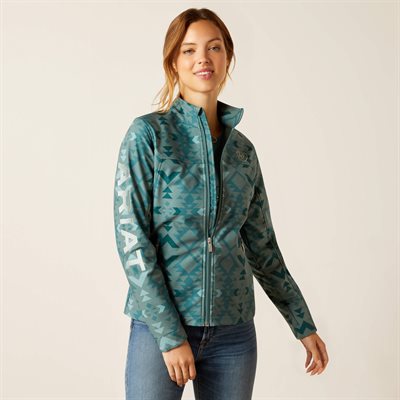 SOFTSHELL PRINT JACKET FEM ARIAT PNWD