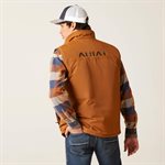 VEST HOM INS LOGO ARIAT CHESTNUT