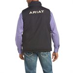 VEST HOMME NOIR LOGO ARIAT