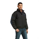 MANTEAU D'HIVER HOMME ARIAT LOGO NOIR / COBALT