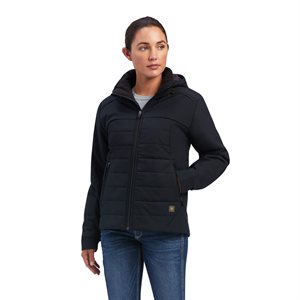 MANTEAU NOIR HIVER FEM ARIAT