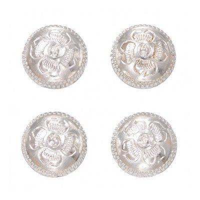 NUMBER MAGNETS SILVER CONCHO