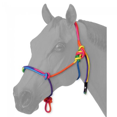 MINI ROPE HALTER MULTI COLOR