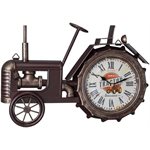 BRONZE TRACTOR TABLE TOP CLOCK