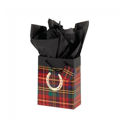 PLAID GIFT BAG