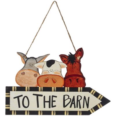 ENSEIGNE ''TO THE BARN''