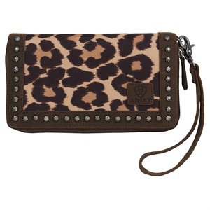 LEOPARD CLUTCH CRUISER MATCHERS BRUN