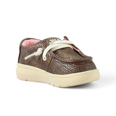 HILO KIDS FLORAL BROWN