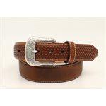 BELT ARIAT BSKWV BROWN