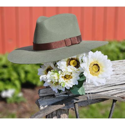 CHAPEAU FEMME FASHION OLIVE