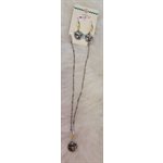 ENS COLLIER & BOUCLE OREILLE LONGHORN