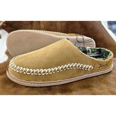 MENS FRED SLIDE SLIPPER TAN