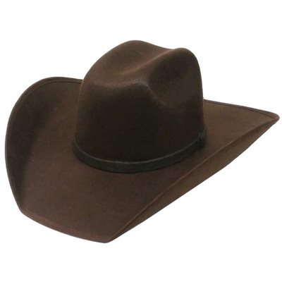 CHAPEAU COWBOY FEUTRE BRUN MODESTONE