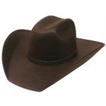 CHAPEAU COWBOY FEUTRE BRUN MODESTONE