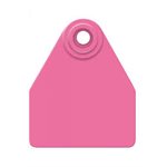 ALLFLEX tag medium rose paquet de 25 vierge 